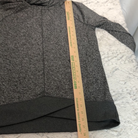 Zella Twist Cowl Neck Tunic Sweatshirt Large - Picture 8 of 11